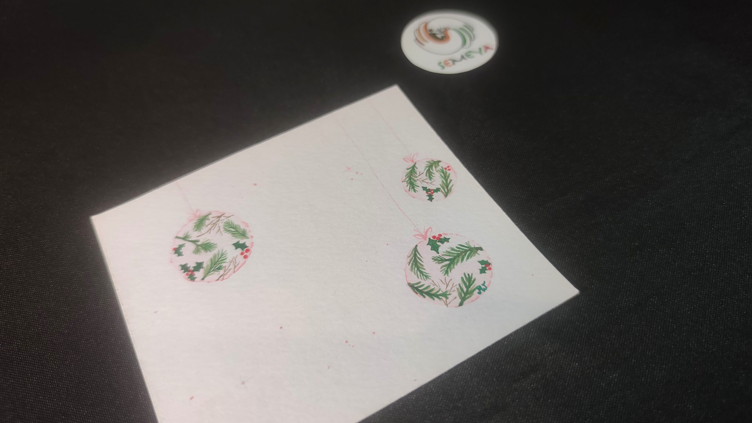 Carte douce aquarelle à remplir – Image 5