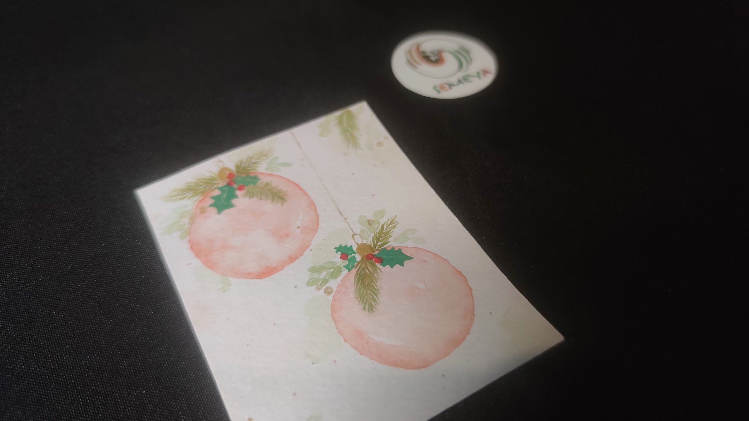 Carte douce aquarelle à remplir – Image 4