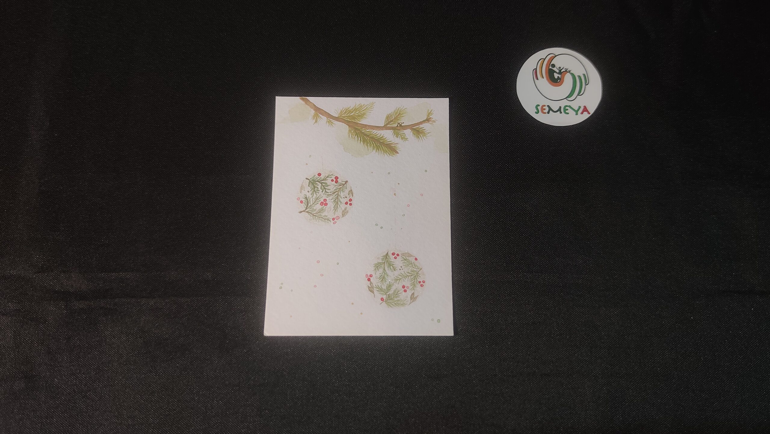 Carte douce aquarelle à remplir – Image 3