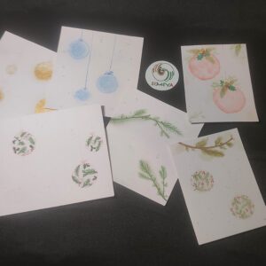 Carte douce aquarelle à remplir
